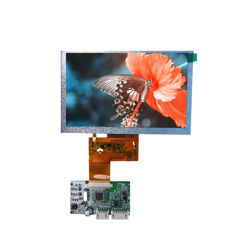 5.0寸長(cháng)條形液晶屏 TFT800*480 AV